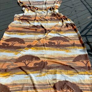 Landscape Desert Southwest Western Canyon Patterned Fabric 5+yd - 66” wide